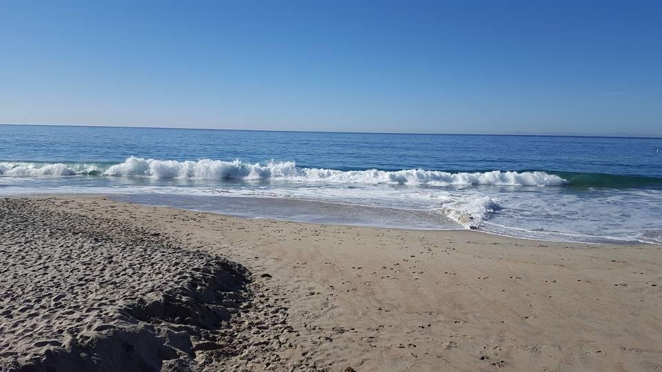 Greg and I walking in Laguna Beach today...