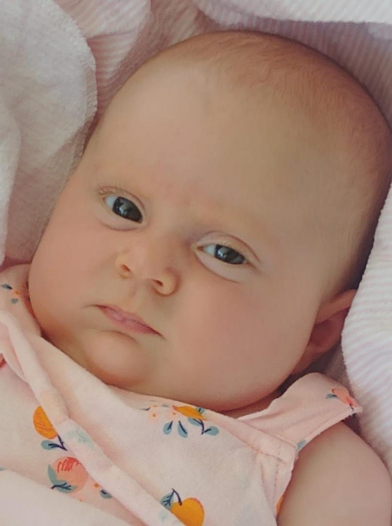 My grandaughter Lily-a natural beauty.