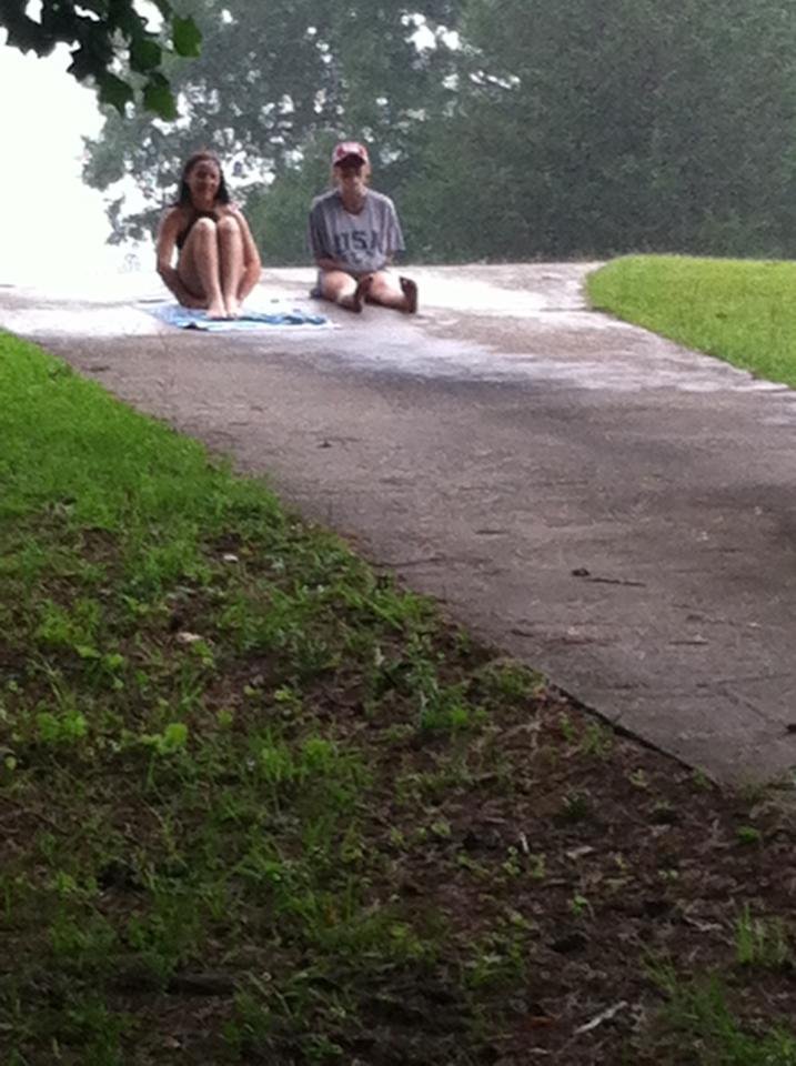 This is how we cool off in the south.