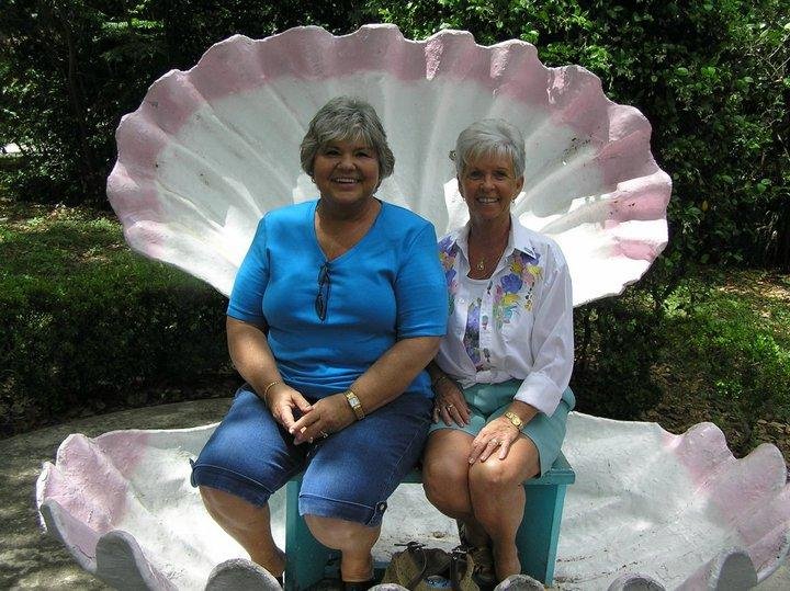 Photo taken in Florida in 2009.  I am in blue.