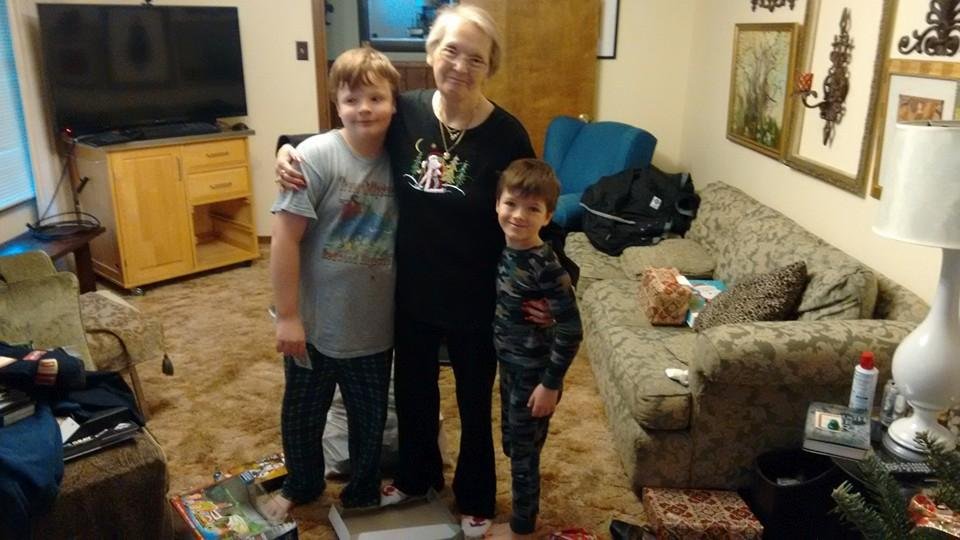 Judy & Johnston boys!