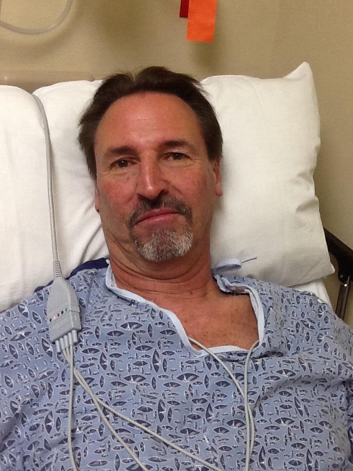 Here goes Mark back to surgery