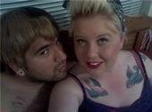 My son Jose jr. and his girlfriend.