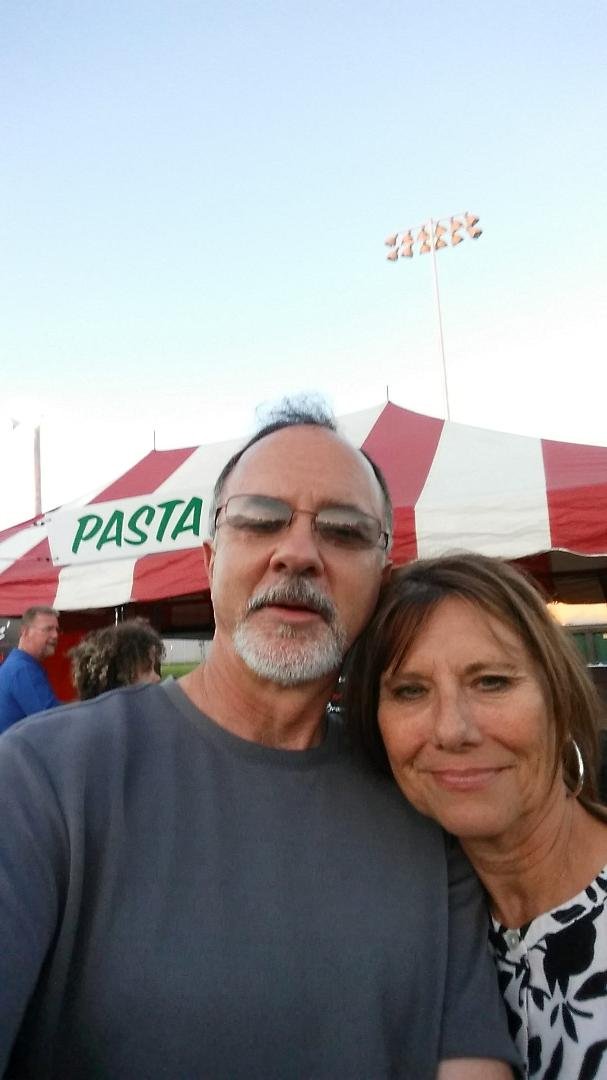Enjoying some good food with family at Festa Italiano.