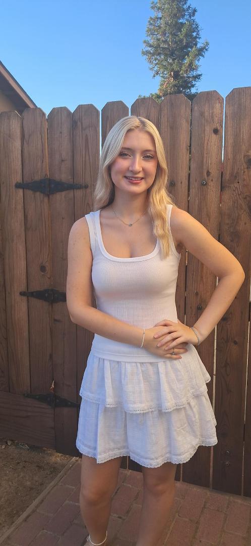 My beautiful senior granddaughter.