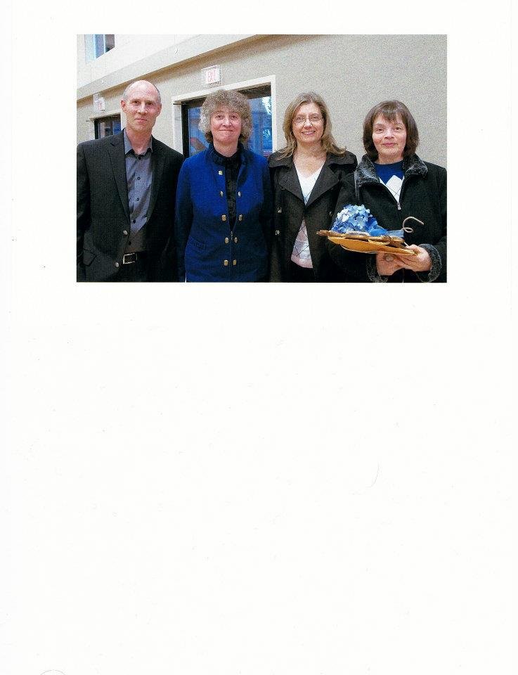 Cousins Jerry,Christine and Holly at Grampas' memorial