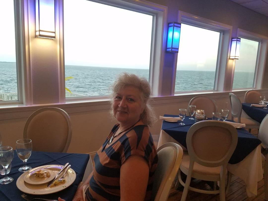 Enjoying anniversary dinner at Marttel's Waters Edge last evening. Perfect night, great food and view. Plus we were only people there! Besides staff. And, of course, best date!
