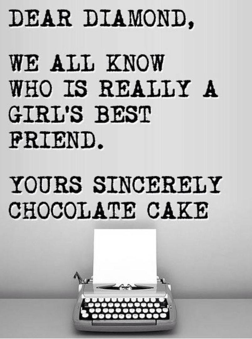 Chocolate cake for dessert today....