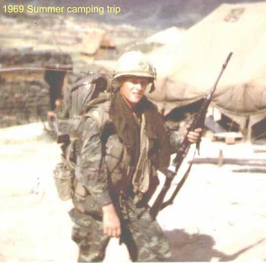 My summer camping trip 1969