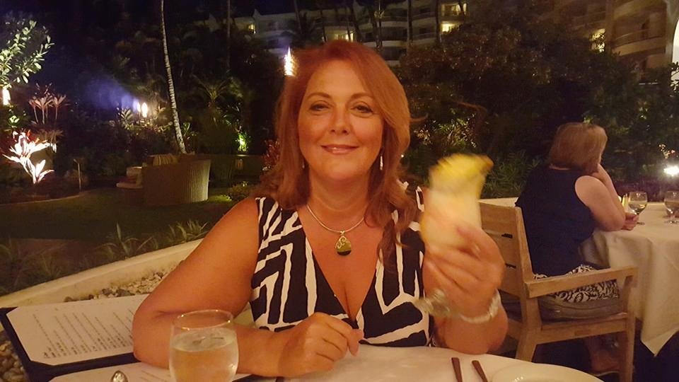My beautiful wife, Loretta celebrating her birthday last night at Nick's Seafood Restaurant in Wailea, Maui. A great 5 star dining experience with a wonderful companion of 25 years!