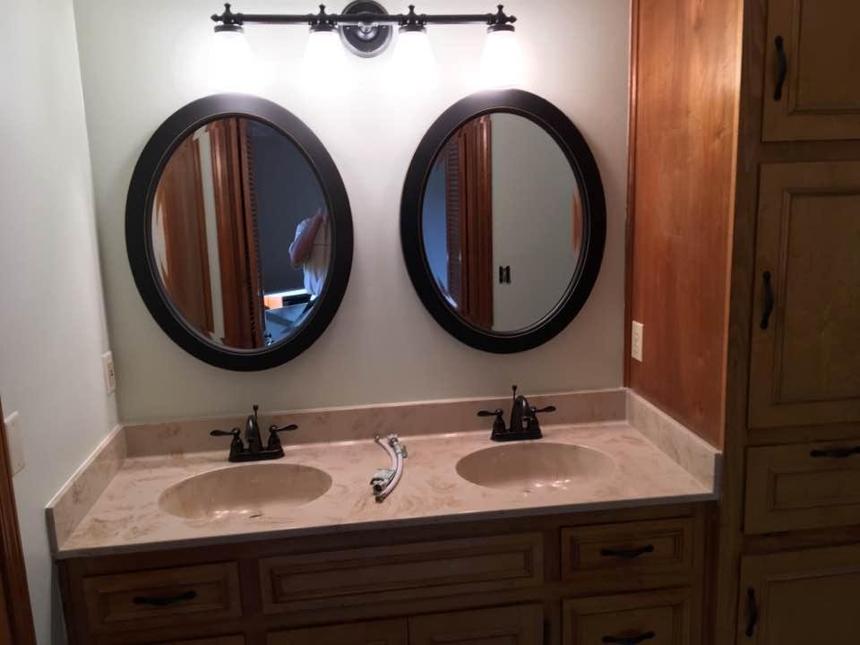 Do you need new bathroom vanity top or an entire remodel? Give me a call at 334-790-3260 Tremco Services LLC.