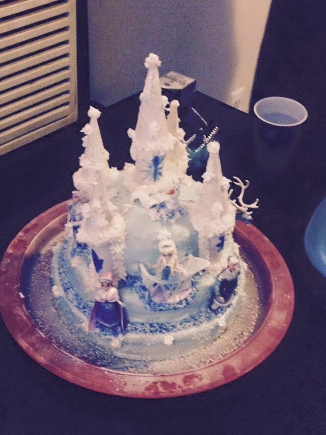 Armonie's Birthday cake that Annette Hammon made.