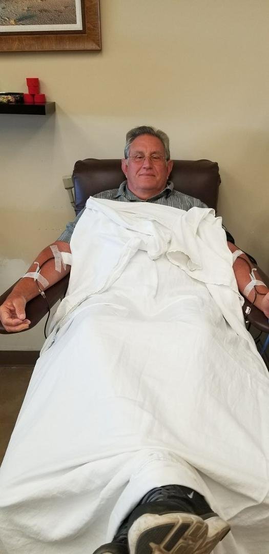 Another platelet donation in the books.