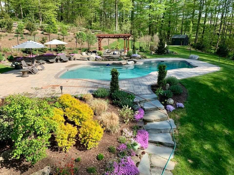 Plan B for canceled vacations- open the pool and turn up the temperature.
