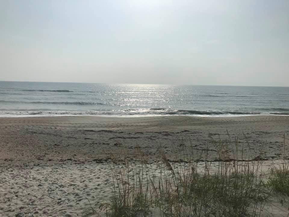 Beautiful morning on Melbourne Beach. Hope to see the shuttle launch later today.