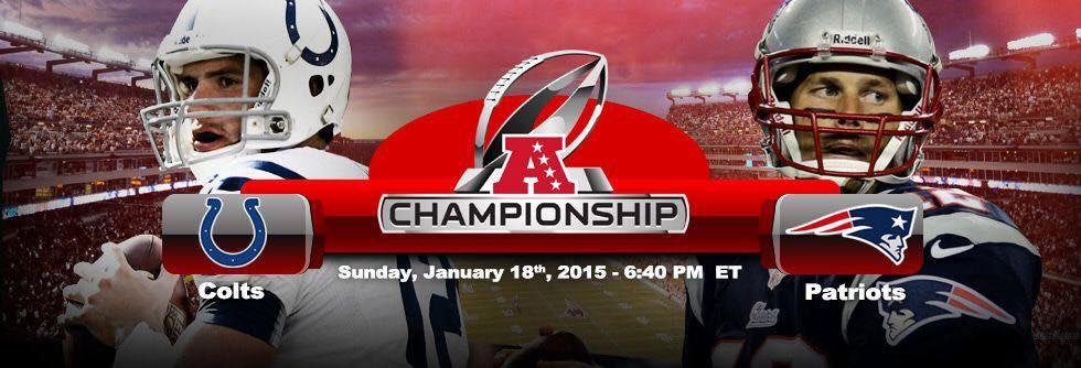 It's on patriots fans go colts