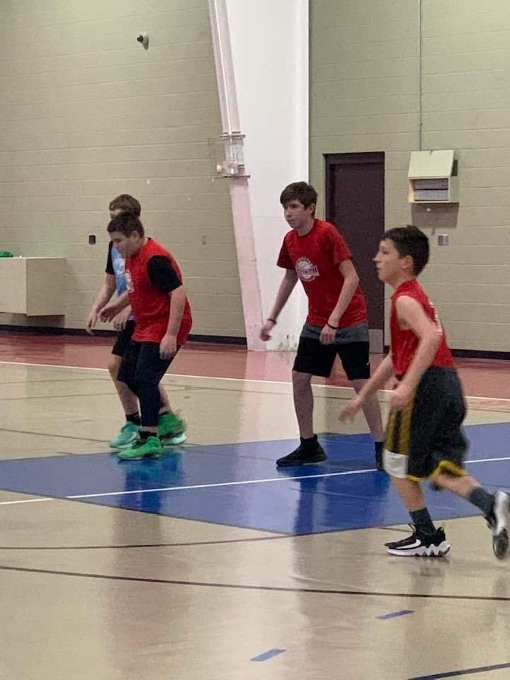 These boys worked hard! ❤️🏀