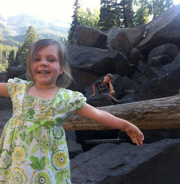 Cameron and Zoe hiked up to Weller Lake with me near Aspen a few weekends ago, while Synte was doing a Q&A for "Chasing Ice" at the Aspen Film Festival...