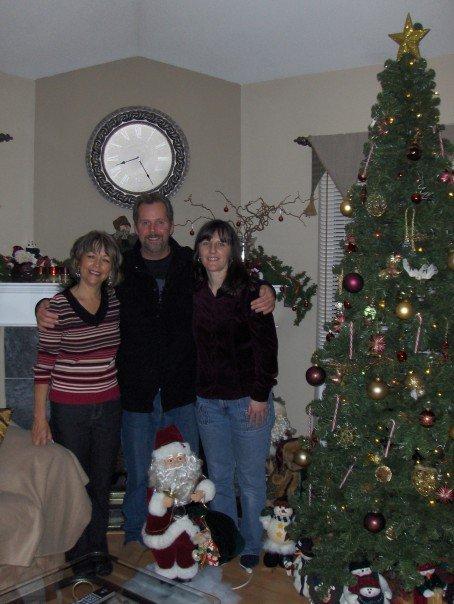 Myself, boyfriend Rick and friend Connie Dec 2006