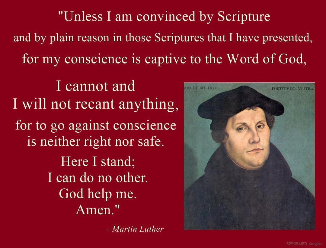 Today we recognize an important day that brought reform and transformation to the expression of Christianity, a pivotal point which served to benefit the varied dimensions of our expression of the faith this day. God bless