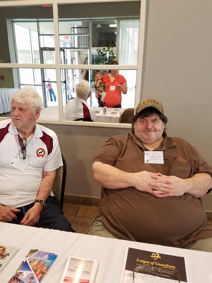 Dad and I at the LA Moose Convention in Alex.