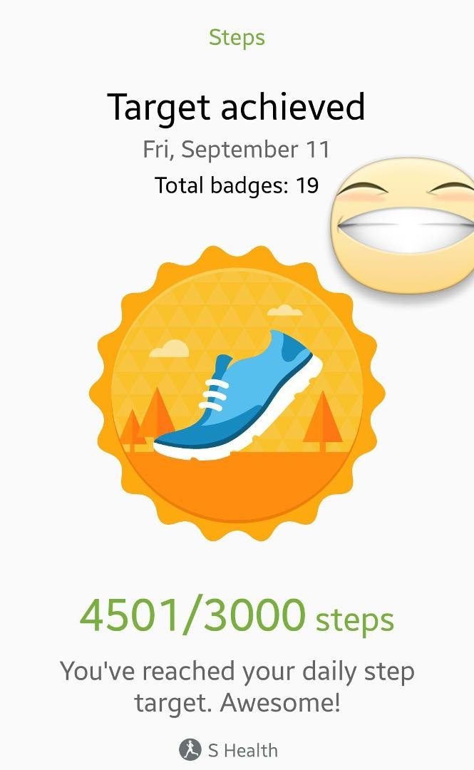 Another good day of steps.