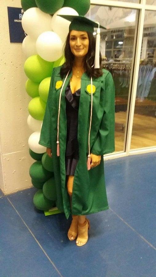 My Granddaughter graduated from College. Great job Brianna.
