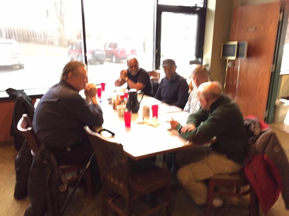 Getting together with classmates from the past. Great people great time.thanks