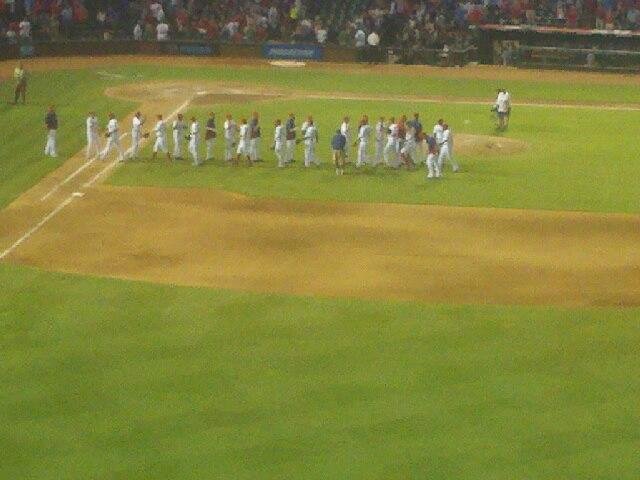 Rangers beat the Yankees 3-1!