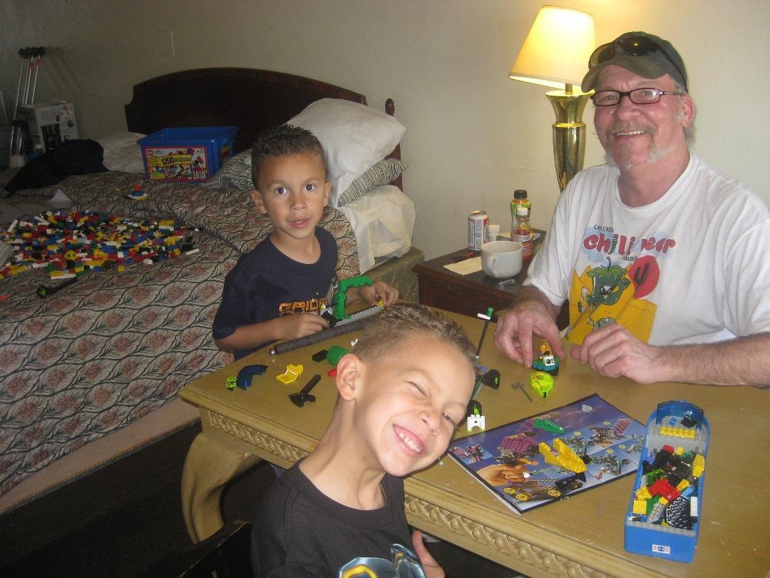 Noah, Marcus, and me