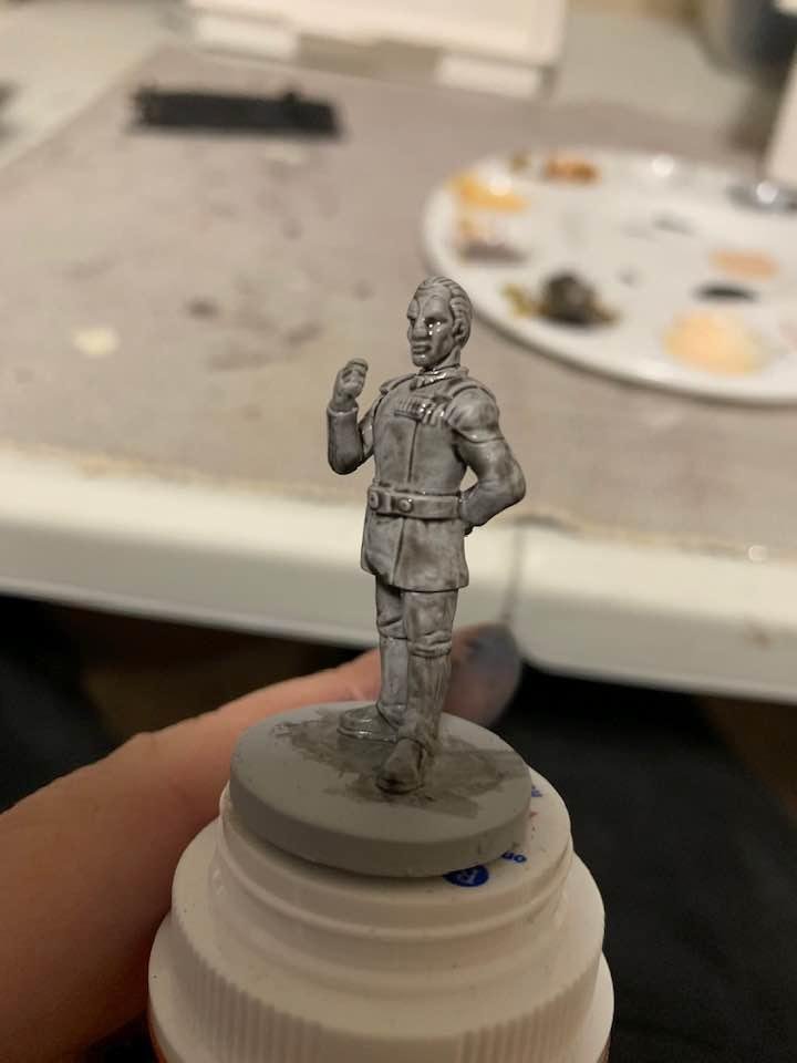 I’m going to try and paint Grand Admiral Thrawn