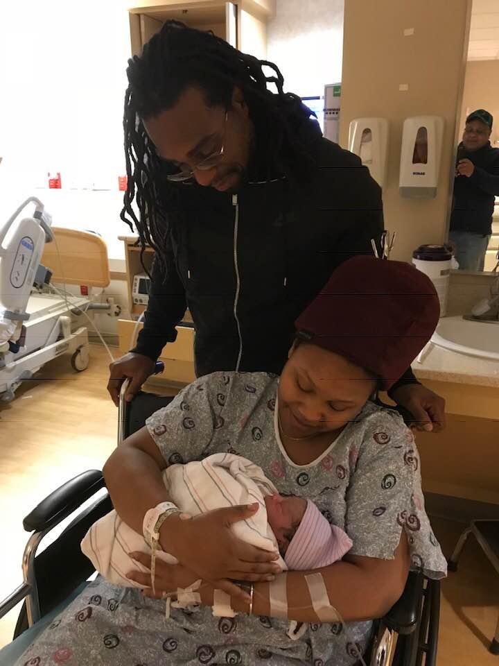 We are bless to have our children, Leon & Nicole Biggs to give us our first grandchild, Nia Ausette!!!