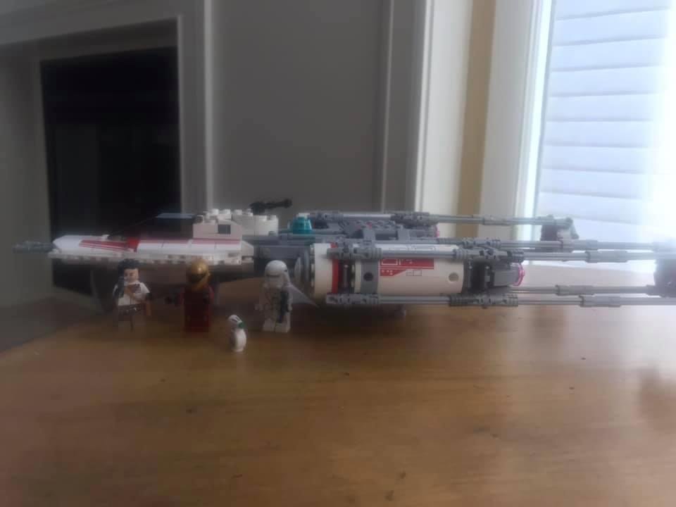 COVID-19 project update. LEGO project complete. Looking forward to next project. #COVID19