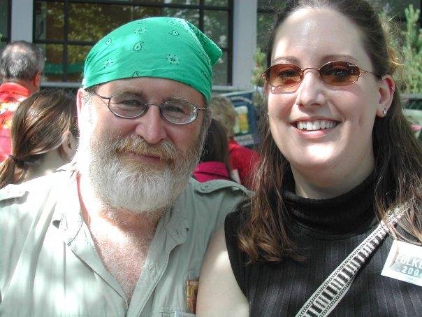 Northwest Folklife, 2007. I got to buy my neice Emily a porter in the beer garden adjacent to the Northwest Stage where she wonderfully performed.