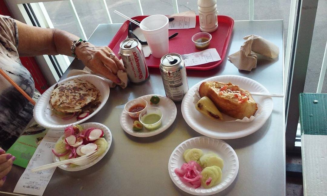 You don't find these in Mexican restaurants in Wa.:  a Sonoran hotdog and a carne asada caramelo.  Yum!