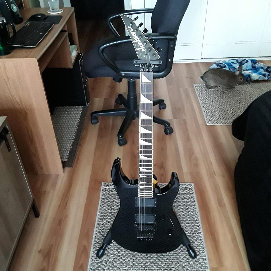 I picked up this 1998 made in Japan Jackson Dk2 that I believe it is...I will have to research it more to find out. But I got it for 150 bucks and it came with the original hardshell case. I told myself that I would not buy