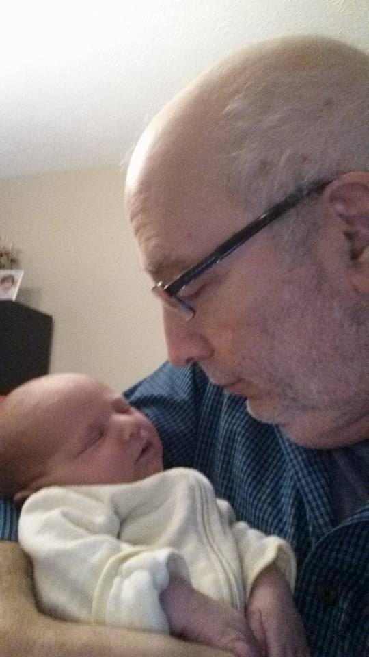 QUESTION : Is this photo 1) Baby Ben and Bebop chilling out, or 2) 2 young bald men, average age 32 1/2 ?
