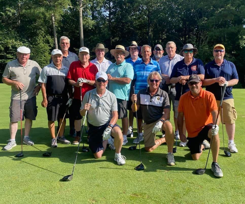 Another great golf trip to Ocean City MD with a great group of guys. Perfect golf weather and lots of fun. Many are retired firefighters