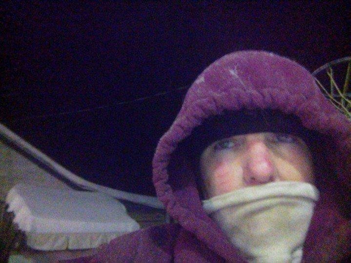 -35 wind-chill but I was toasty
