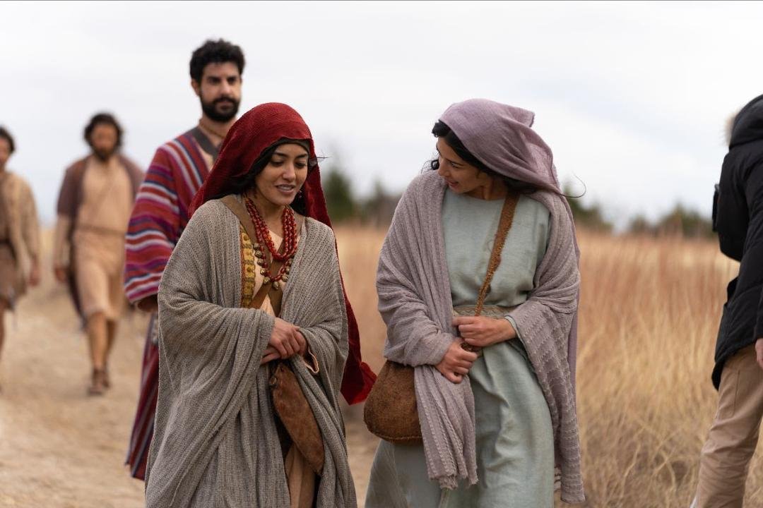 This is a photo sent to my email from the director of The Chosen. What struck my heart is 1) the way the women of the day walked in humility, and 2) the way Mary manages to walk in humility with the power of the Holy Spirit