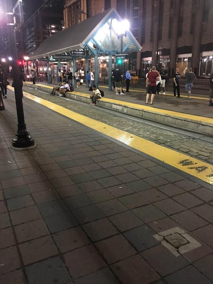 These poor unlucky sobs Better hope Comacho not driving LRT!