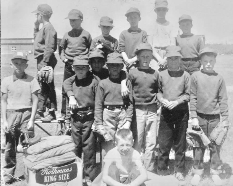 Our South Woodside Baseball Team Early 60's