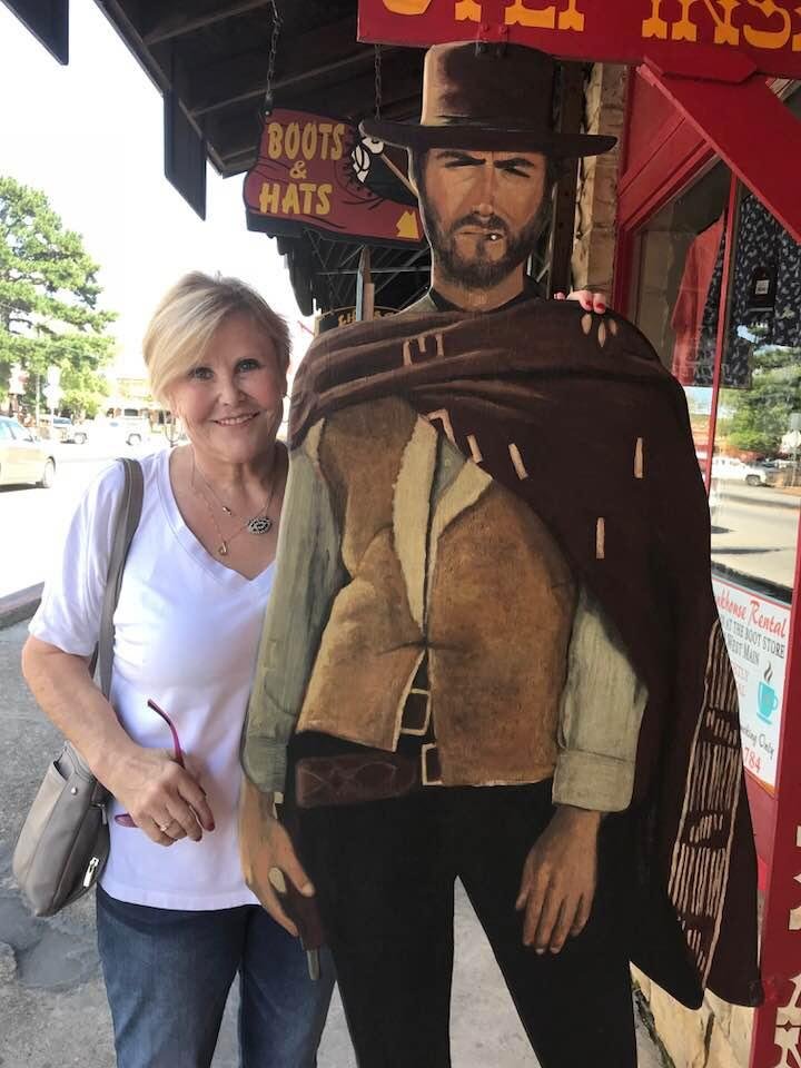 Spent the day traveling “Down the Beaten Path.” Art and craft exhibits, paintings, vintage jewelry, pottery. Spent a little time with this guy too! Toni I had a great time, can’t wait for the next adventure.