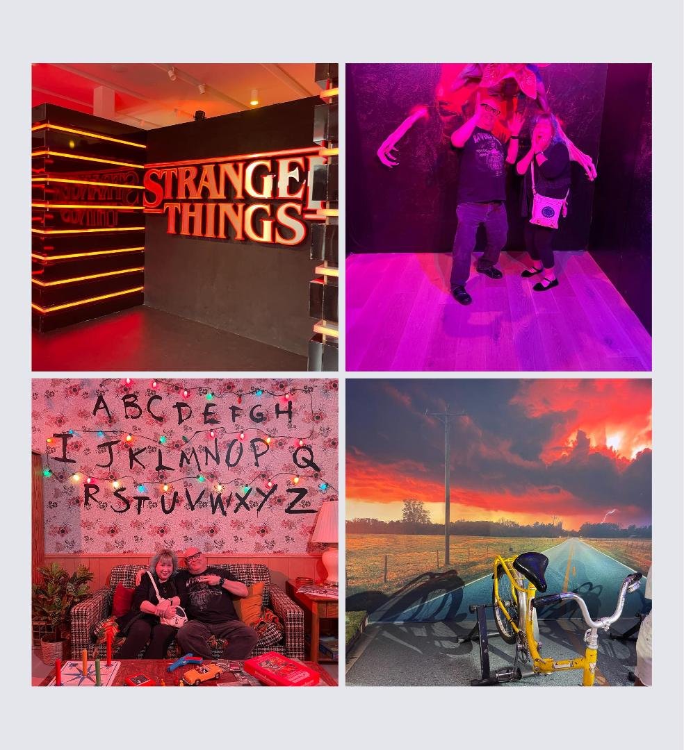 Checking out the Stranger Things Popup Store