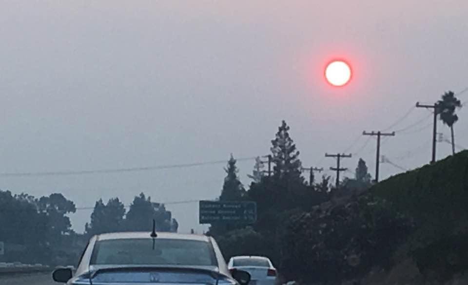 Holy Crap, the air quality is so bad from the fires that Santa Clara County just called to encourage everyone to stay inside and take all health precautions. The air quality has never before been so bad. It’s really bad and