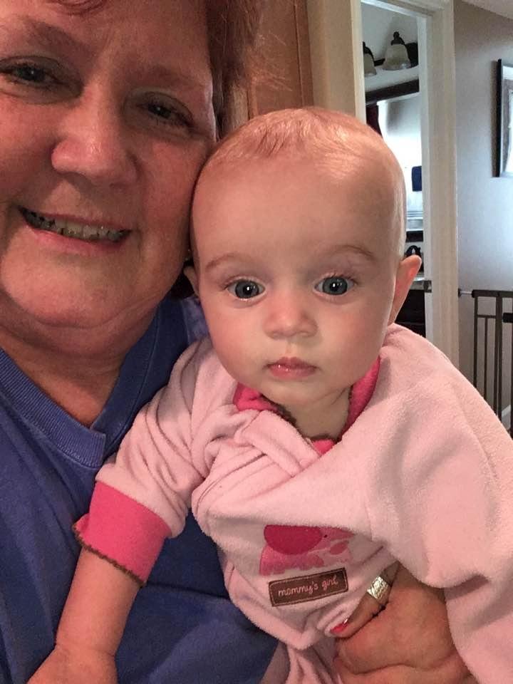 Look who I get to spend the weekend with while Mommy and Daddy are gone!! Love this precious angel! ❤️❤️