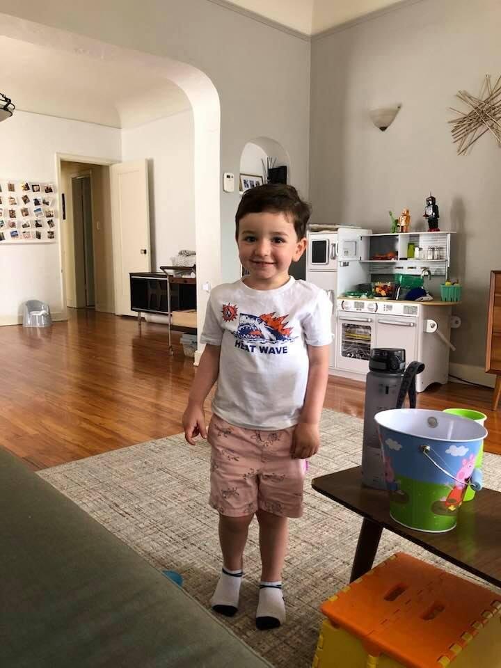 A recent photo of my grandson Arlo