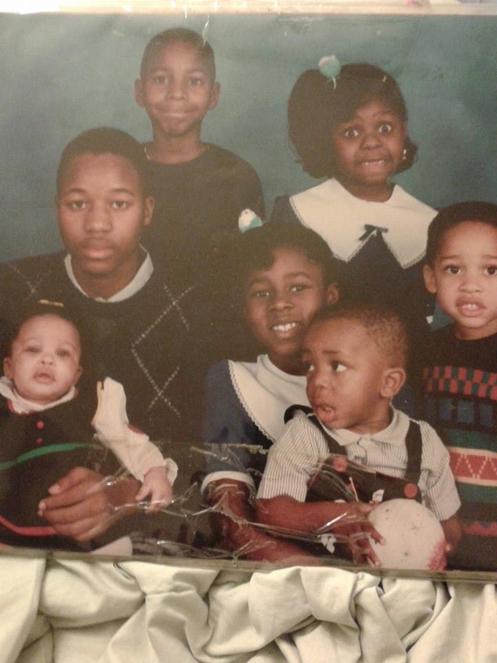 TBT riding in that Escort 8 deep... praying all the way! :-) Sisters and Cousins to the end!