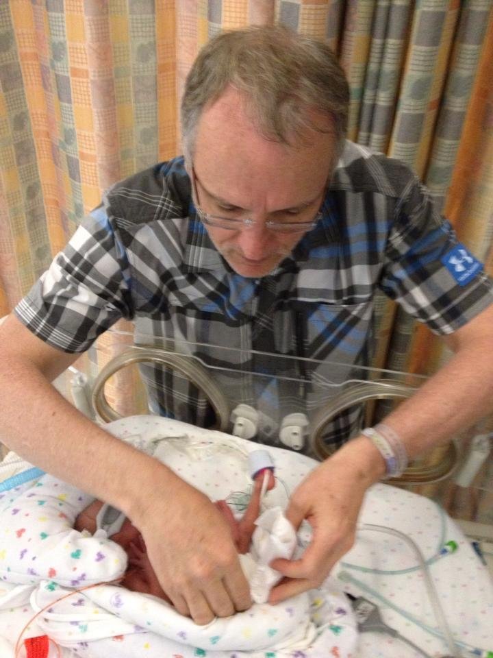 Daddy's First Diaper Change