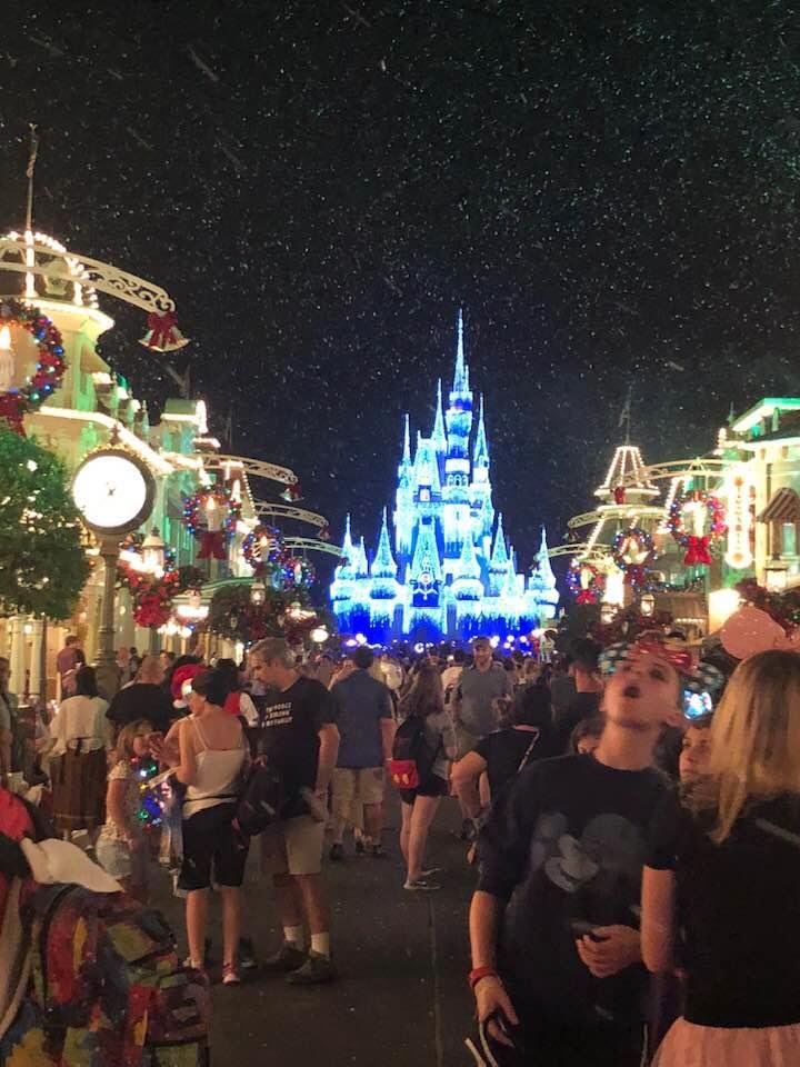 It’s snowing here